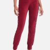 Bebe Logo Velour Jogger Pant