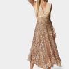 Sequin Mesh Gown