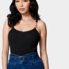 Hardware Strap Sweater Cami