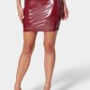 Liquid Shine Mini Skirt