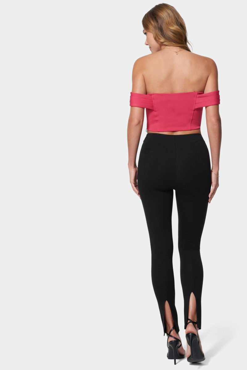 High Waist Side Slit Legging