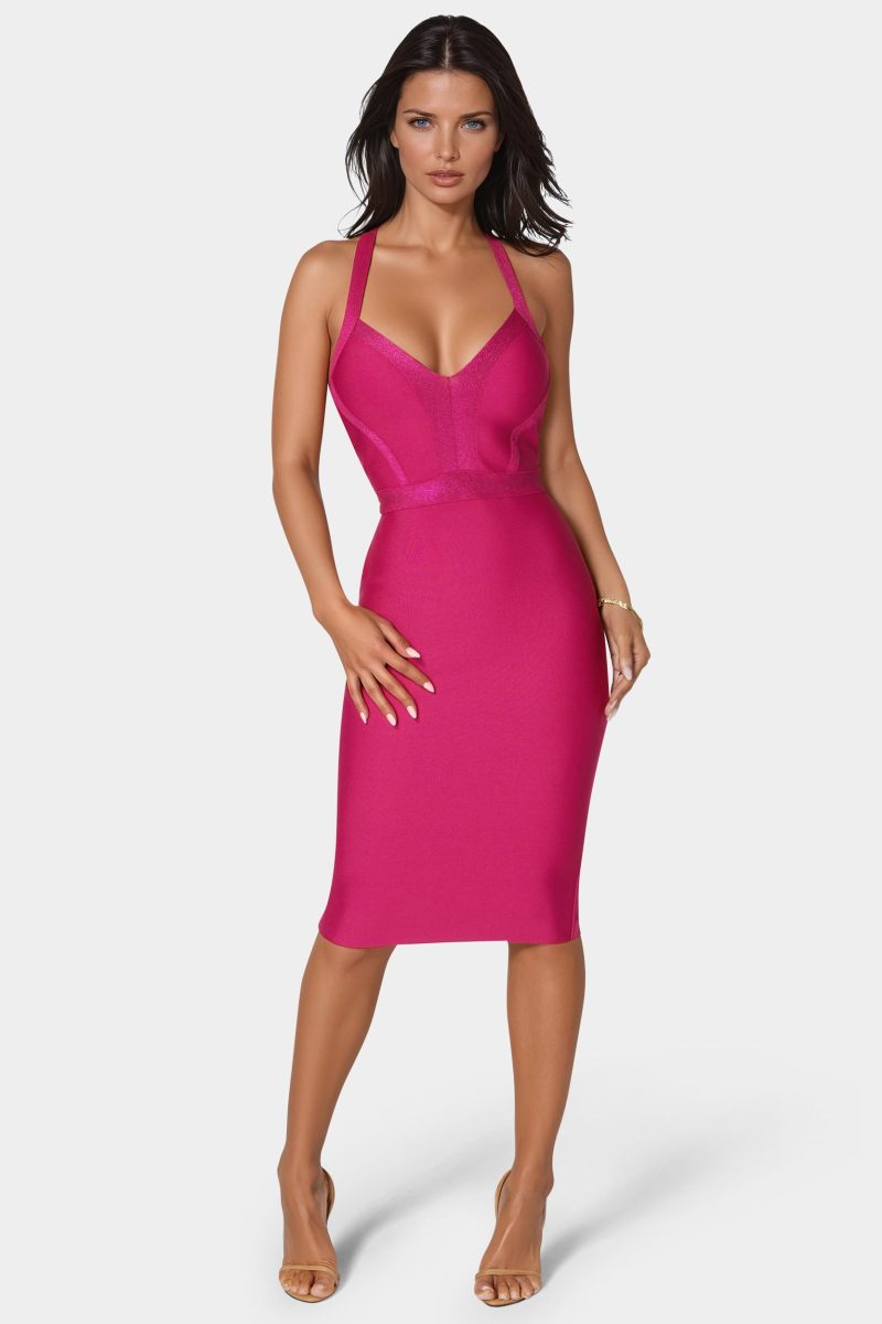 Bandage Halter Dress