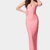 Luxe Bandage Sweetheart Neck Gown
