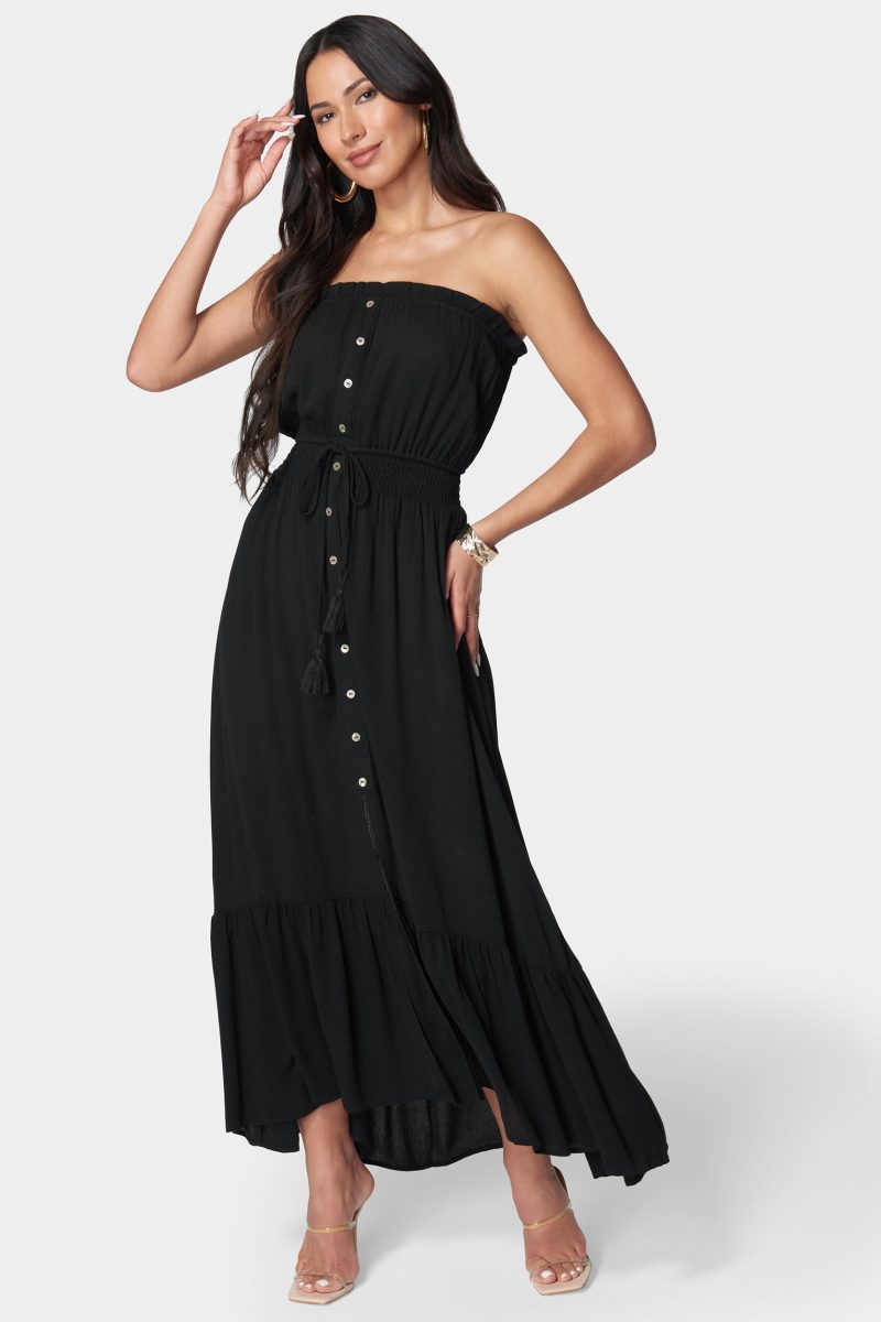 Strapless Maxi Dress
