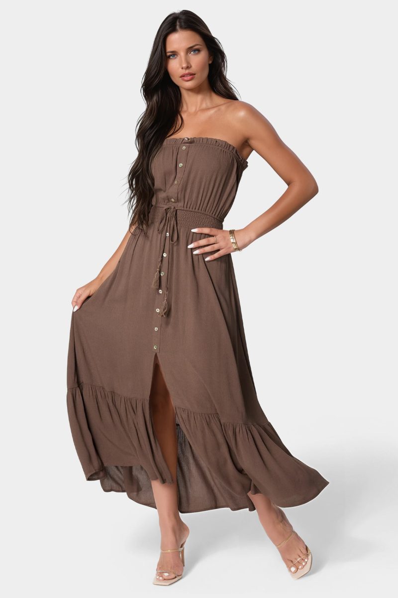 Strapless Maxi Dress