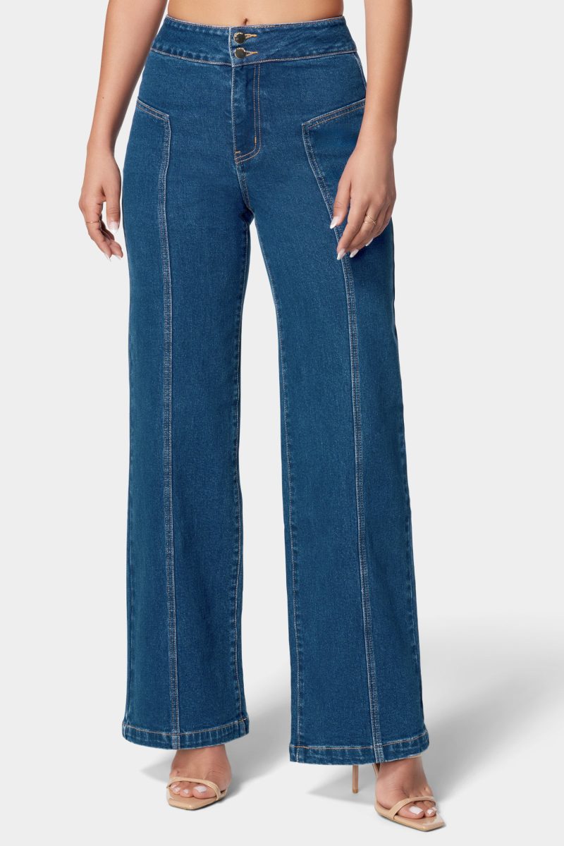 High Waist Wide Leg Jean