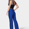 Tailored High Waist Wide Leg Contrast Pant