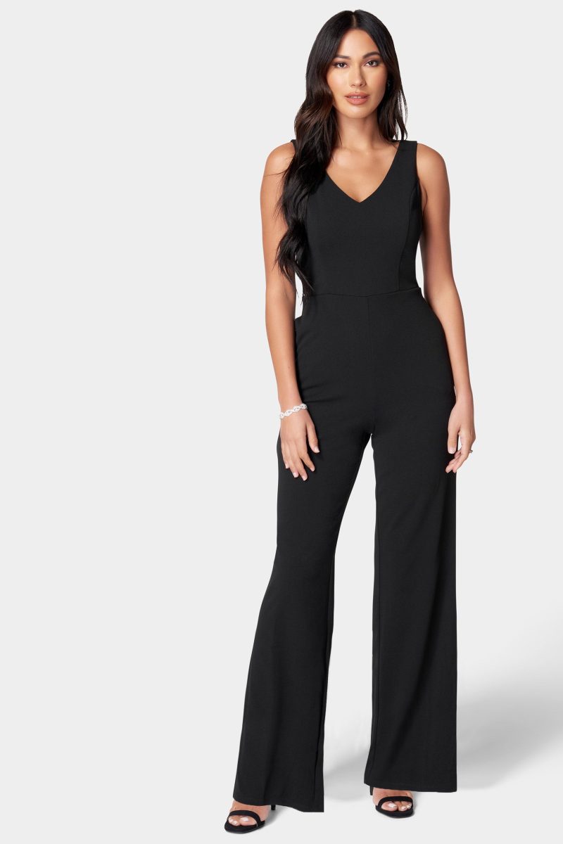 V Neck Core Jumpsuit