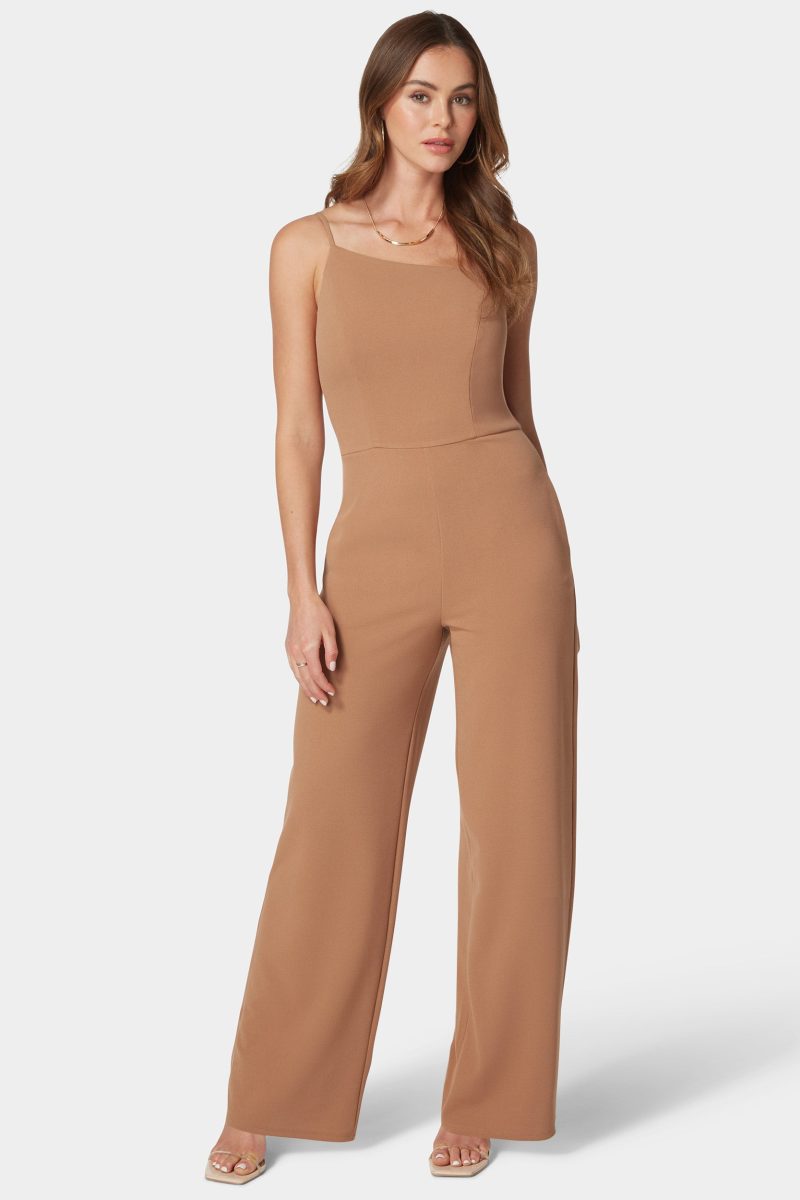 One Shoulder Core Jumpsuit