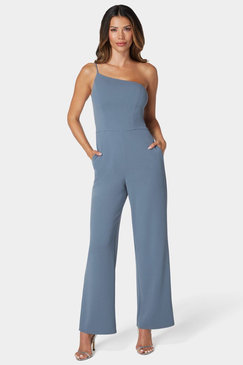 One Shoulder Core Jumpsuit