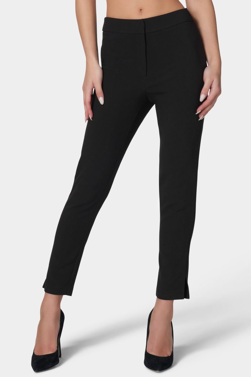 High Waist Slim Leg Pant