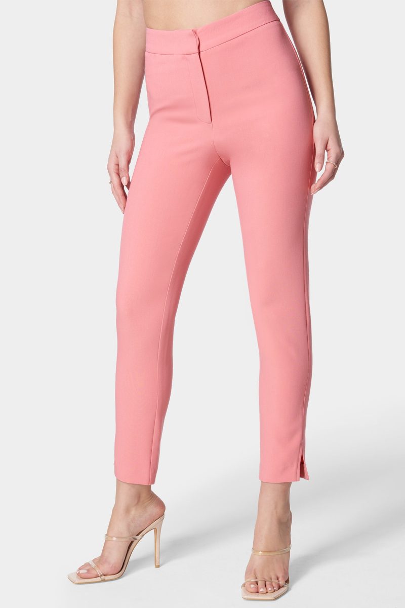 High Waist Slim Leg Pant