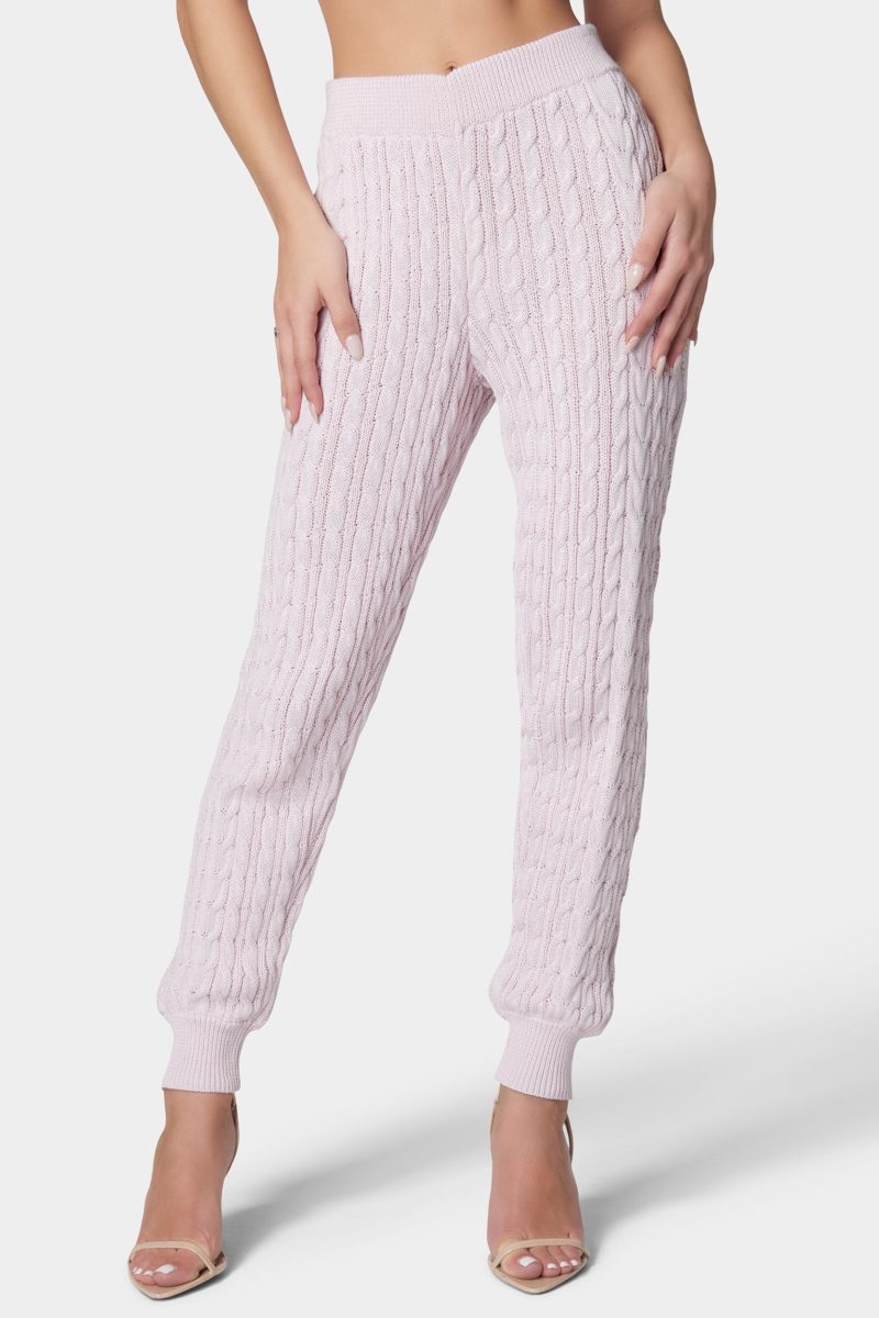 Cable Knit Jogger
