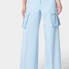 High Waist Ultra Wide Leg Cargo Pant