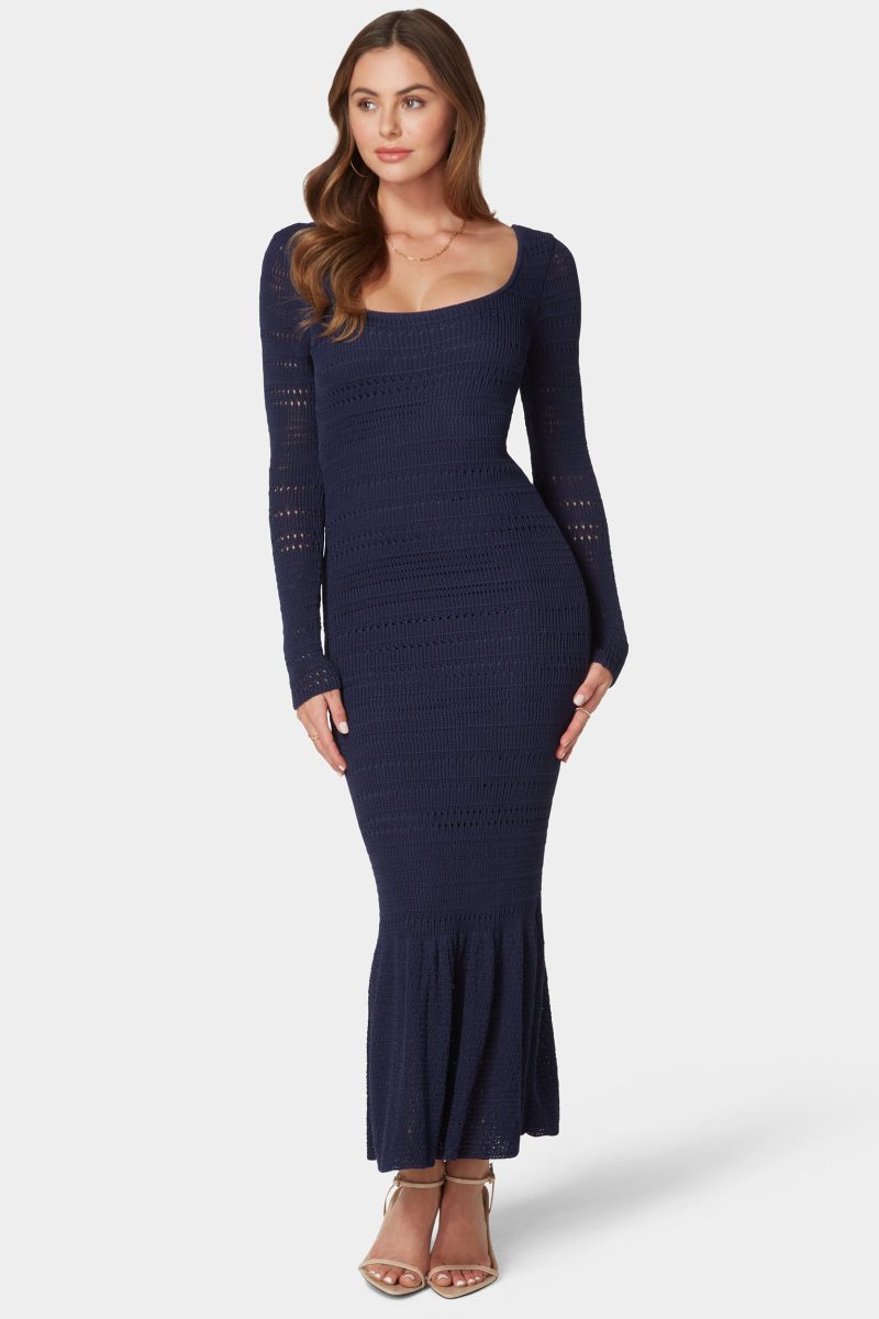 Sienna Crochet Midi Dress