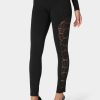High Waist Lace Combo Insert Pdr Legging