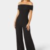 Studded Off Shoulder Palazzo Jumpsuit