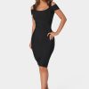 Slim Midi Bandage Dress