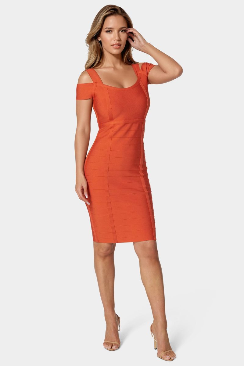Slim Midi Bandage Dress