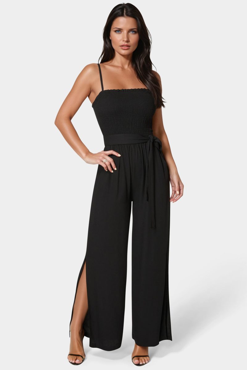 Smocked Top Jumpsuit