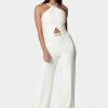 Halter Palazzo Leg Jumpsuit