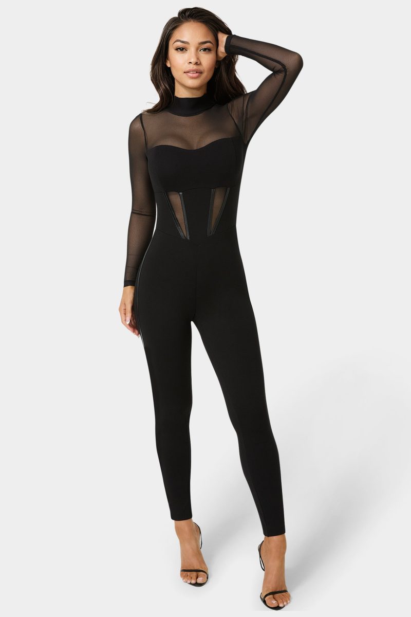 Corset Illusion Catsuit