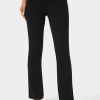 High Waist Stretch Mini Bootcut Pant