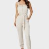 Zip Front Jogger Jumpsuit