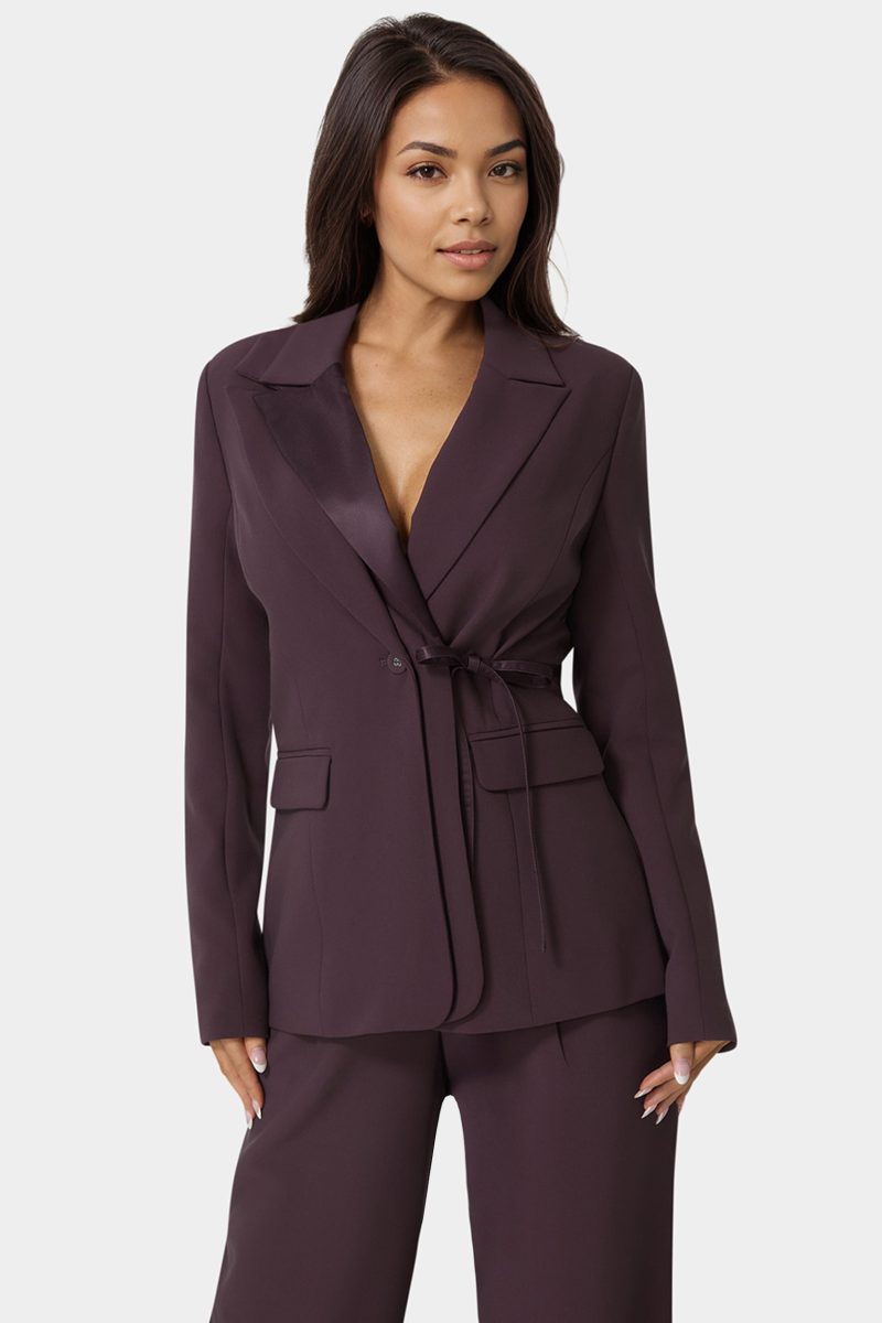 Tailored Double Collar Blazer