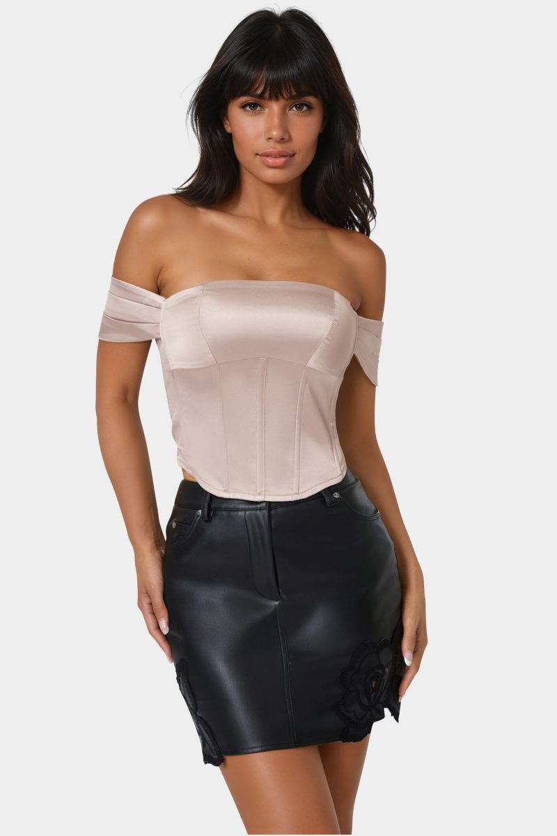 Off Shoulder Corset