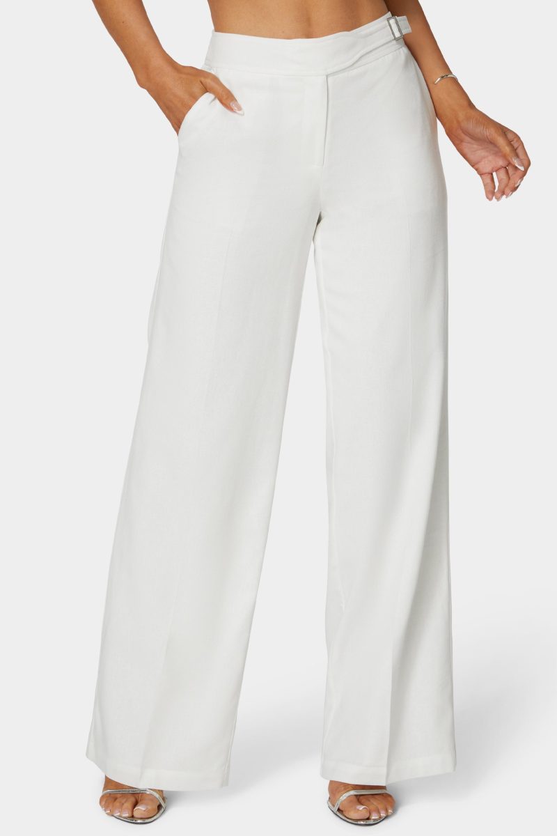 Linen Palazzo Leg Pant