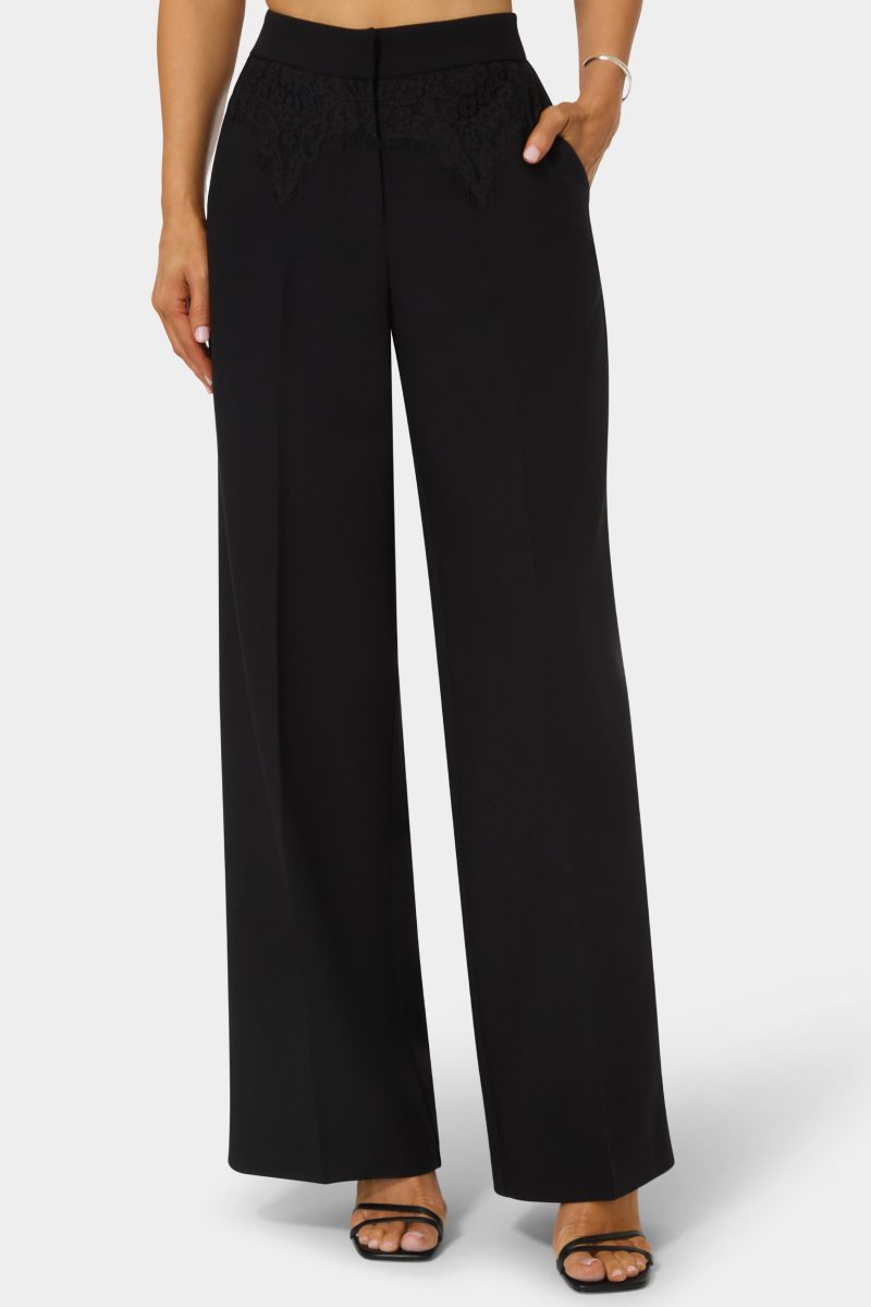 Tailored High Waist Palazzo Leg Pant