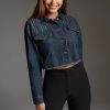 The Crop Denim Jacket