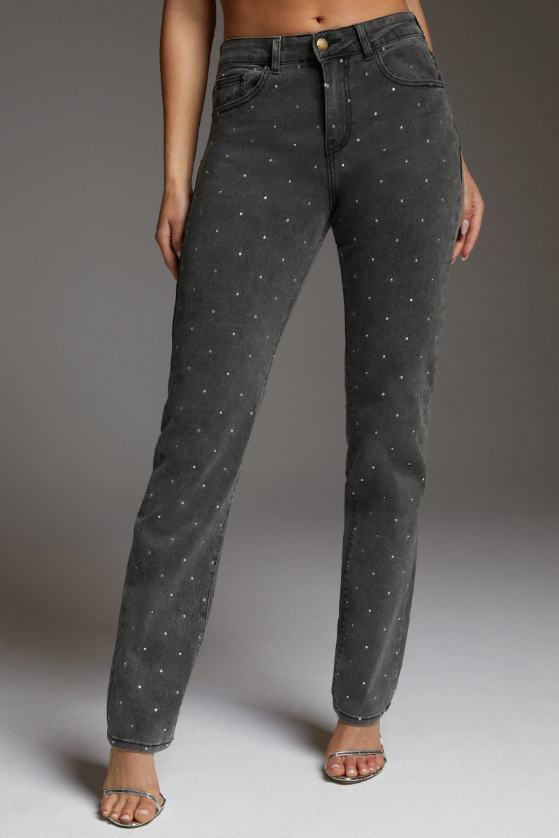 The Embellished Straight Leg