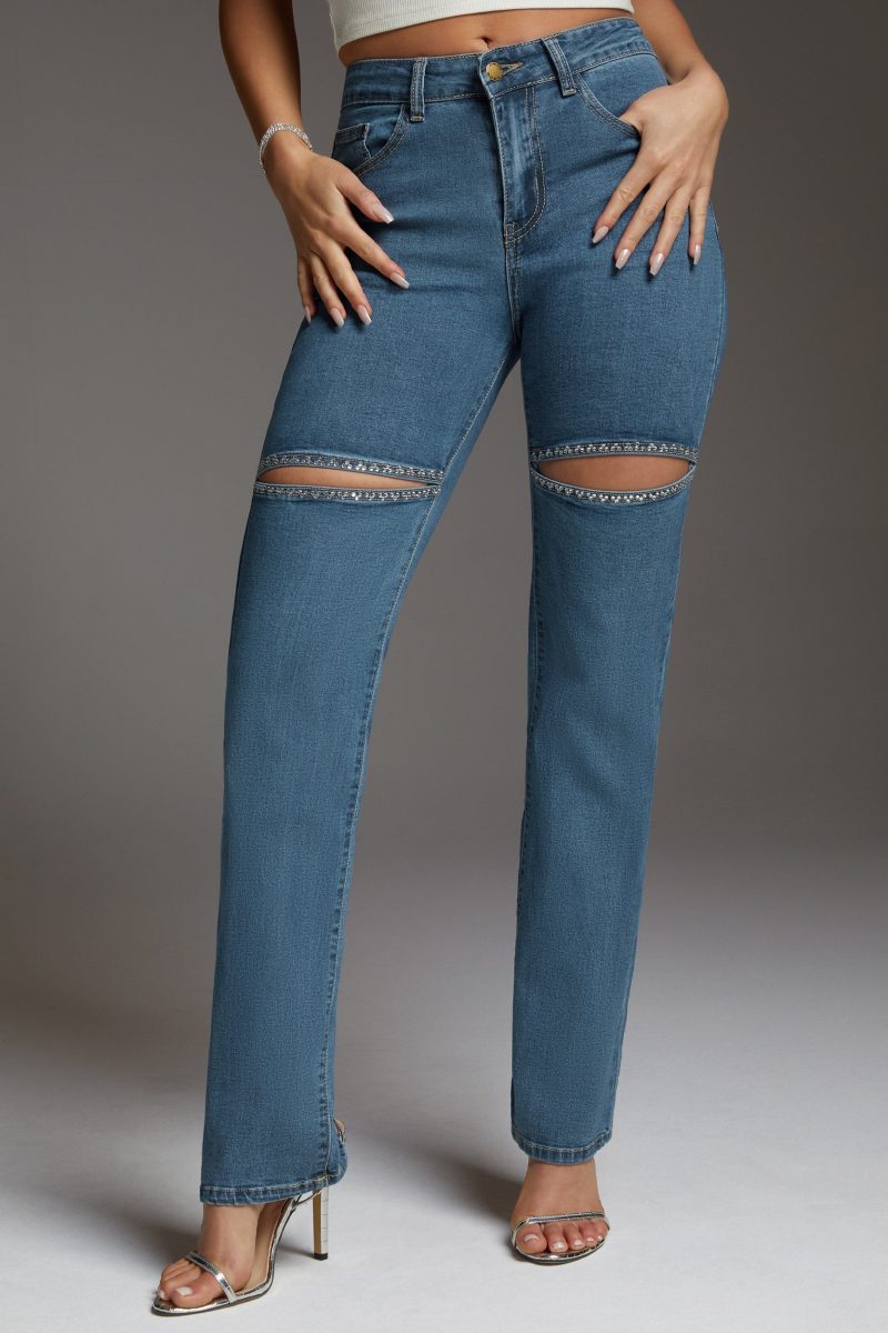 The Bling Slit Jean