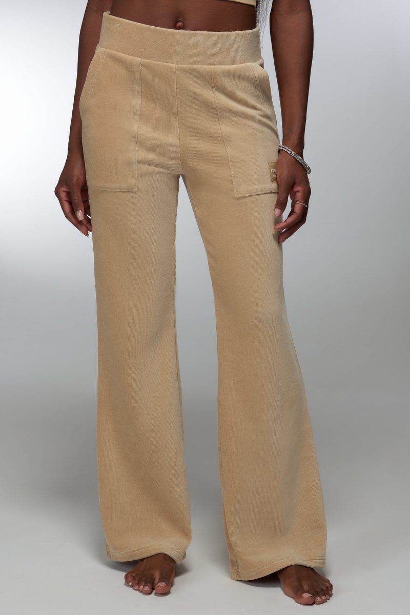 Micro Cord Flare Pant