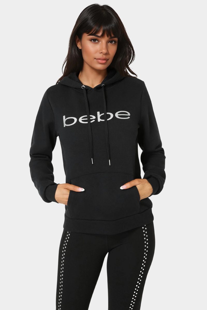 Glitter Logo Fleece Hoodie