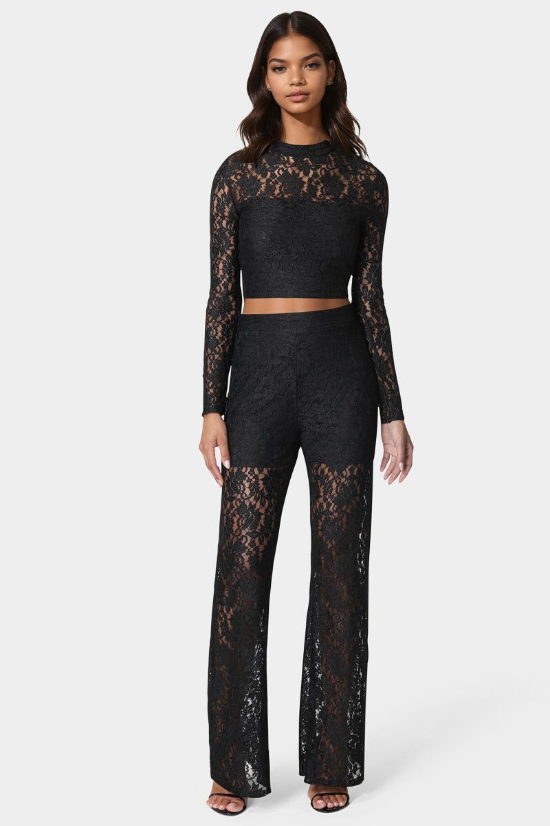 Two Piece Lace Jumpsuit