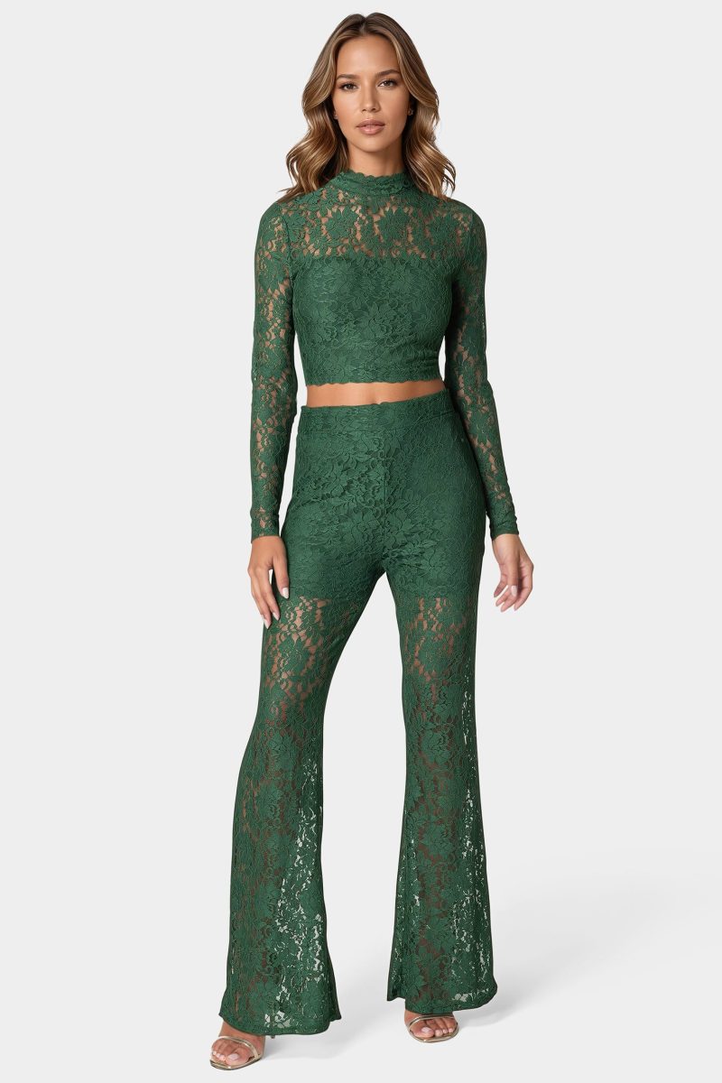 Two Piece Lace Jumpsuit