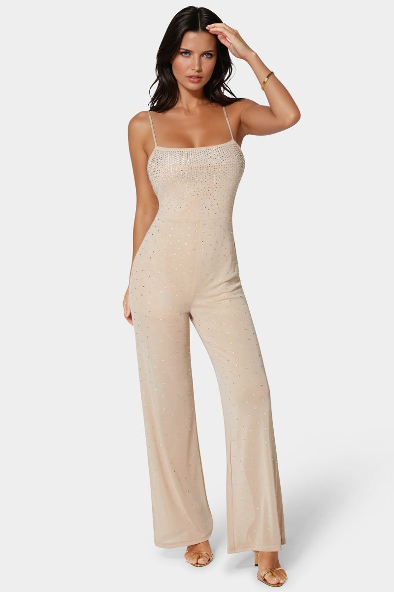 Ombre Embellished Jumpsuit