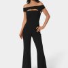 Bare Cutout Wide Leg Jumpsuit