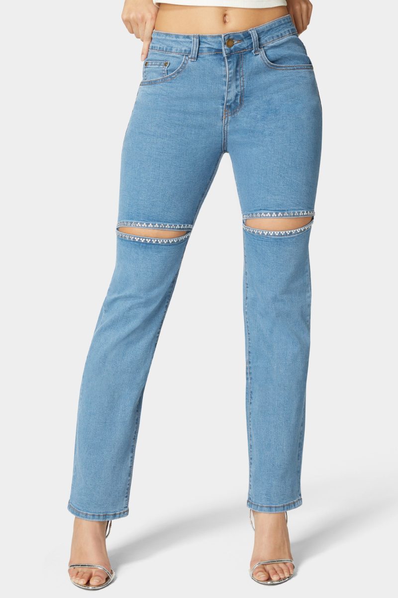 The Bling Slit Jean