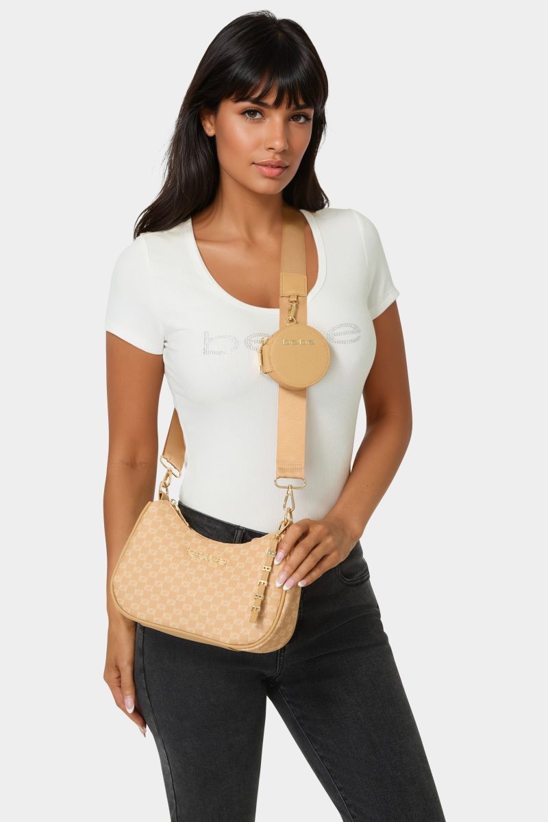 Adela Monogram Crossbody With Coin Purse